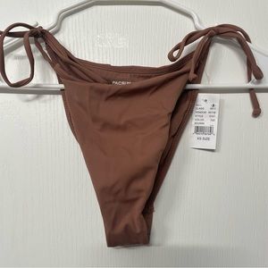 NWT Highwaisted tie side pacsun bikini bottoms